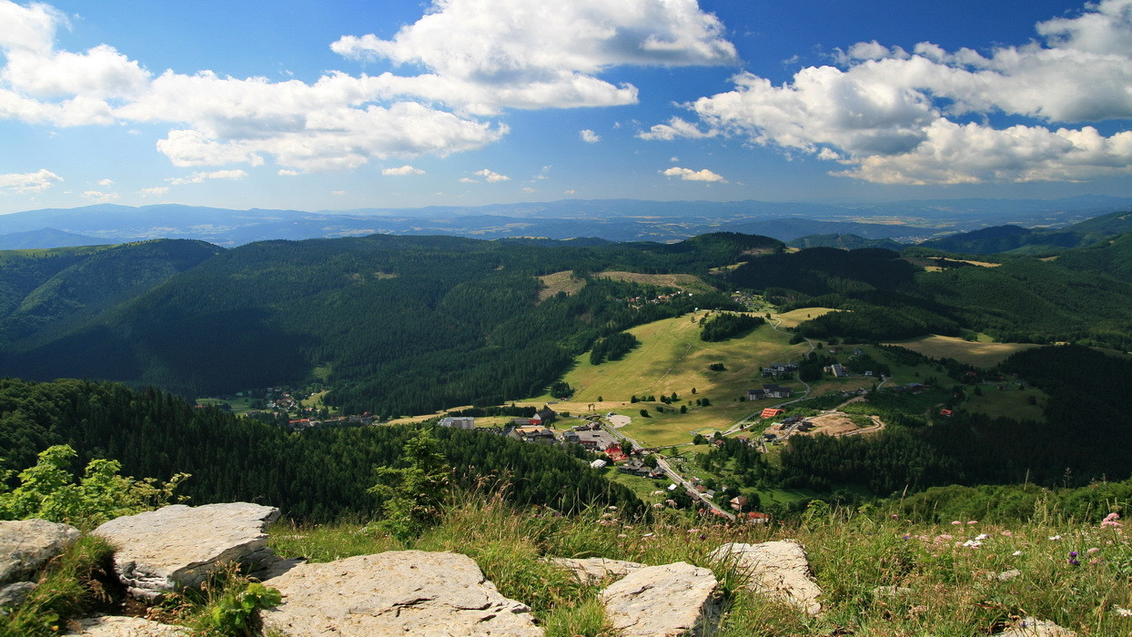 Výhľad zo Zvolena