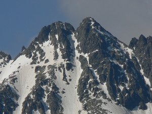 Jeden z najkrajších tatranských vrcholov