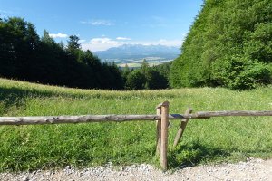 Tatry z Polska.