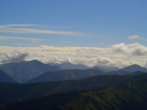 Západné Tatry z Brestovej