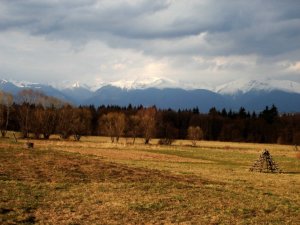 Západné Tatry podvečer