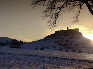 Podvečerný Spišský hrad
