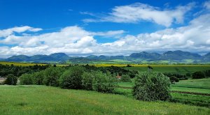 Chočské vrchy od Galovian.