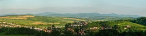 časť hrebeňa Strážovských vrchov
