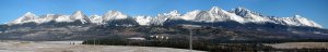 Vysoké Tatry od diaľnice