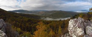 pochmúrne ráno na Oselnom vrchu