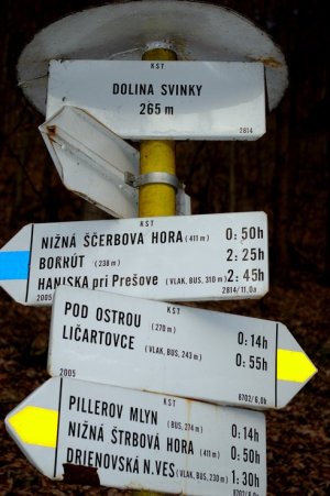 smerovníky.