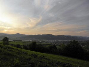 Večer na dolných Kysuciach