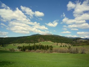 Kráľová Hoľa zo sedla Besník