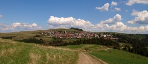 Dedinka na kopci