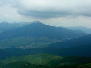 Liptovská Lúžna z Veľkej Chochuľe
