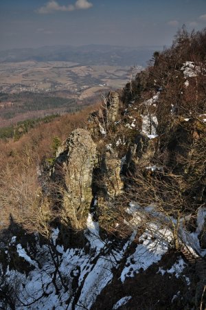 Sitnianske veže zhora
