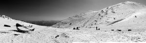 Kiteskiing made in Malá Fatra