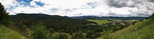 Krasnohorske Podhradie s udolim